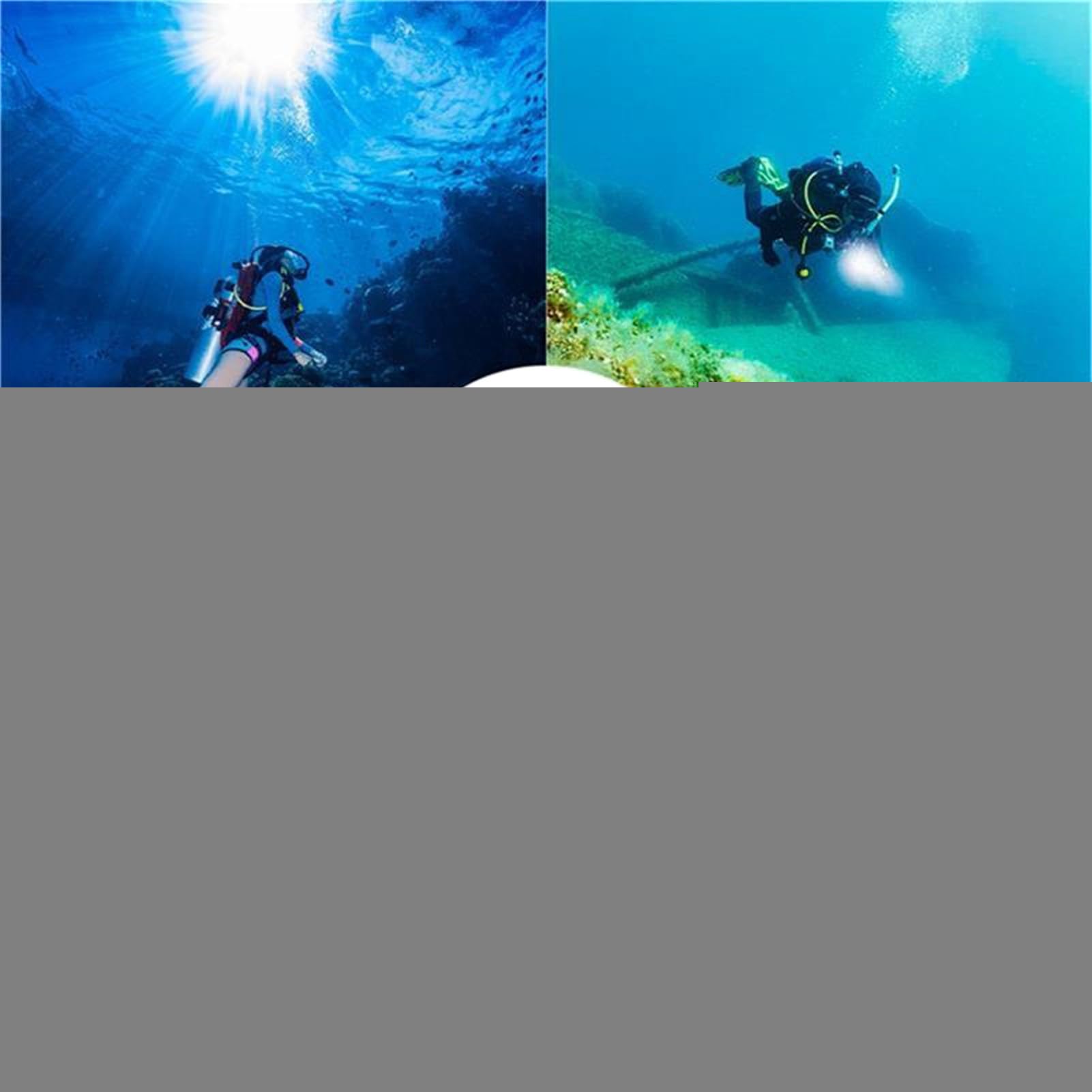 Ganchos para Buceo en Cuevas, Ganchos para arrecifes de Buceo,Ganchos de Buceo de Doble Gancho de Acero Inoxidable | Equipo de Seguridad, diseño de Junta tórica, Cuerda de Seguridad