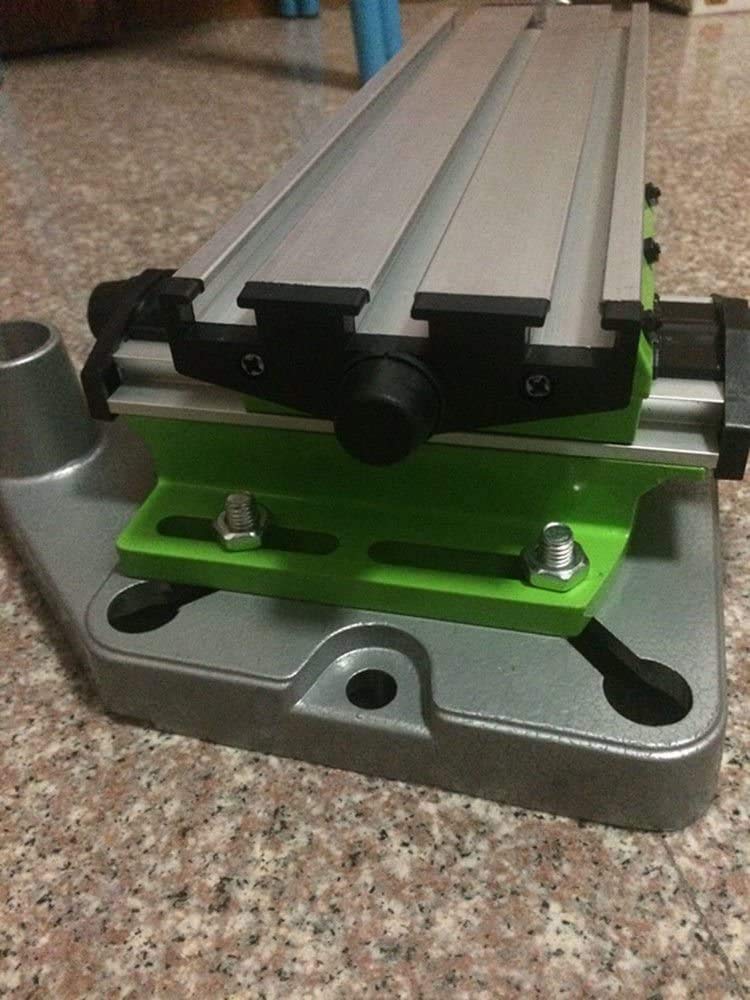 Fresatrice per PCB in PVC con Mini Trapano da Banco Ad Alta velocità 220V + Banco da Lavoro