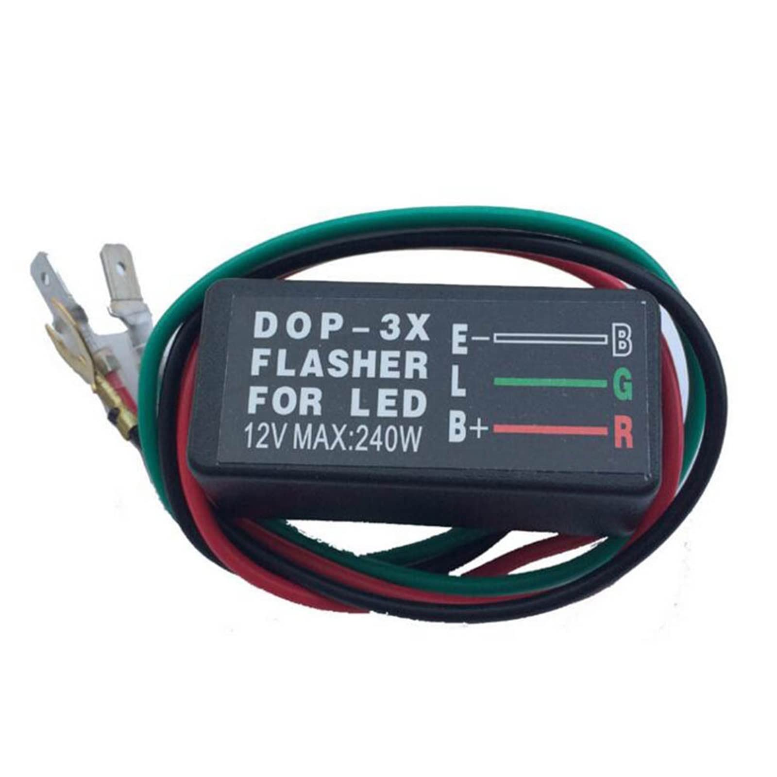 Relé intermitente DOP-3X de 12V para restaurar el parpadeo correcto en ruta
