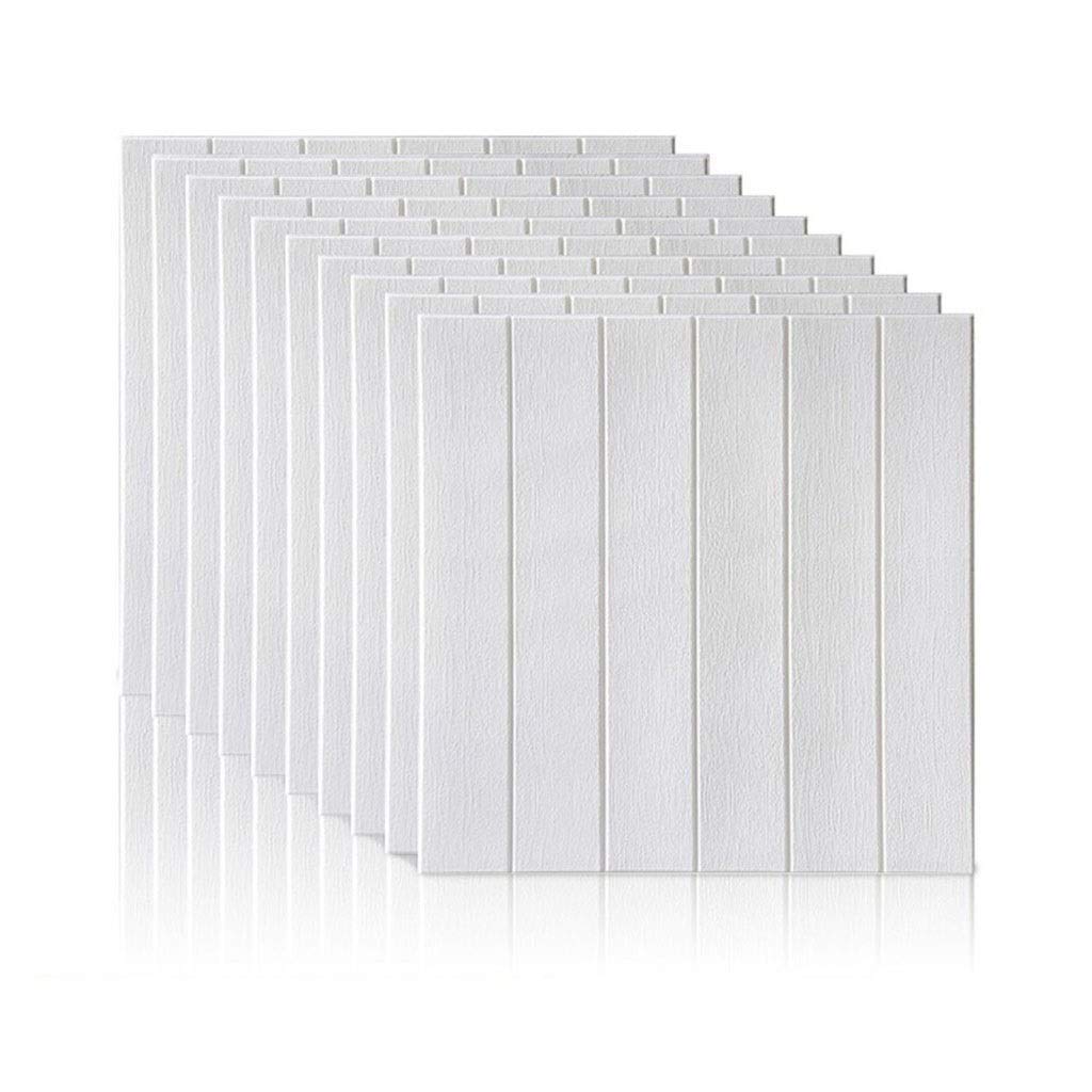 Paneles de pared autoadhesivos 3D para transformar paredes frías y aburridas en blanco