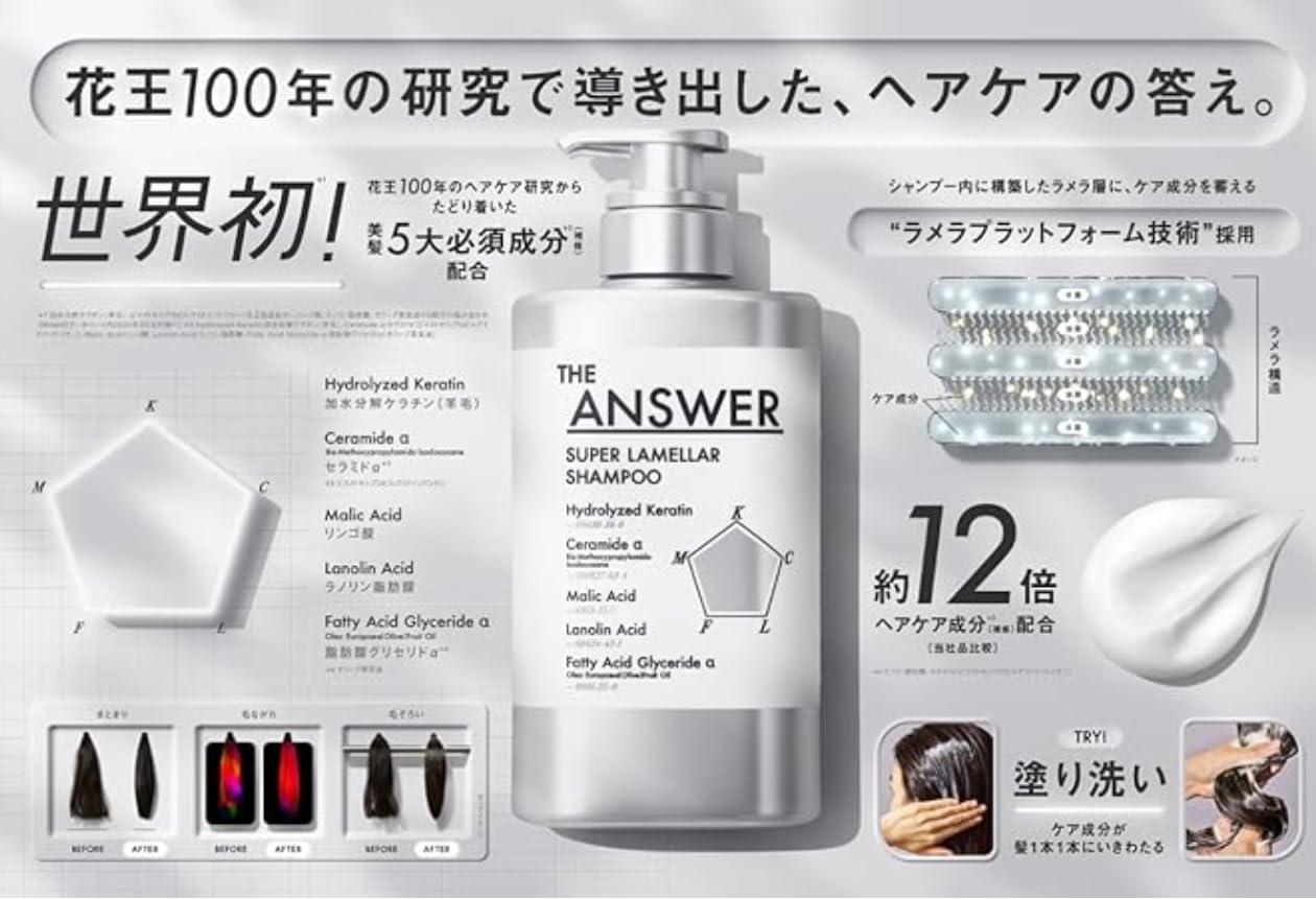 Amazon | 【トライアル3個セット】T H E A N S W E R スーパーラメラ