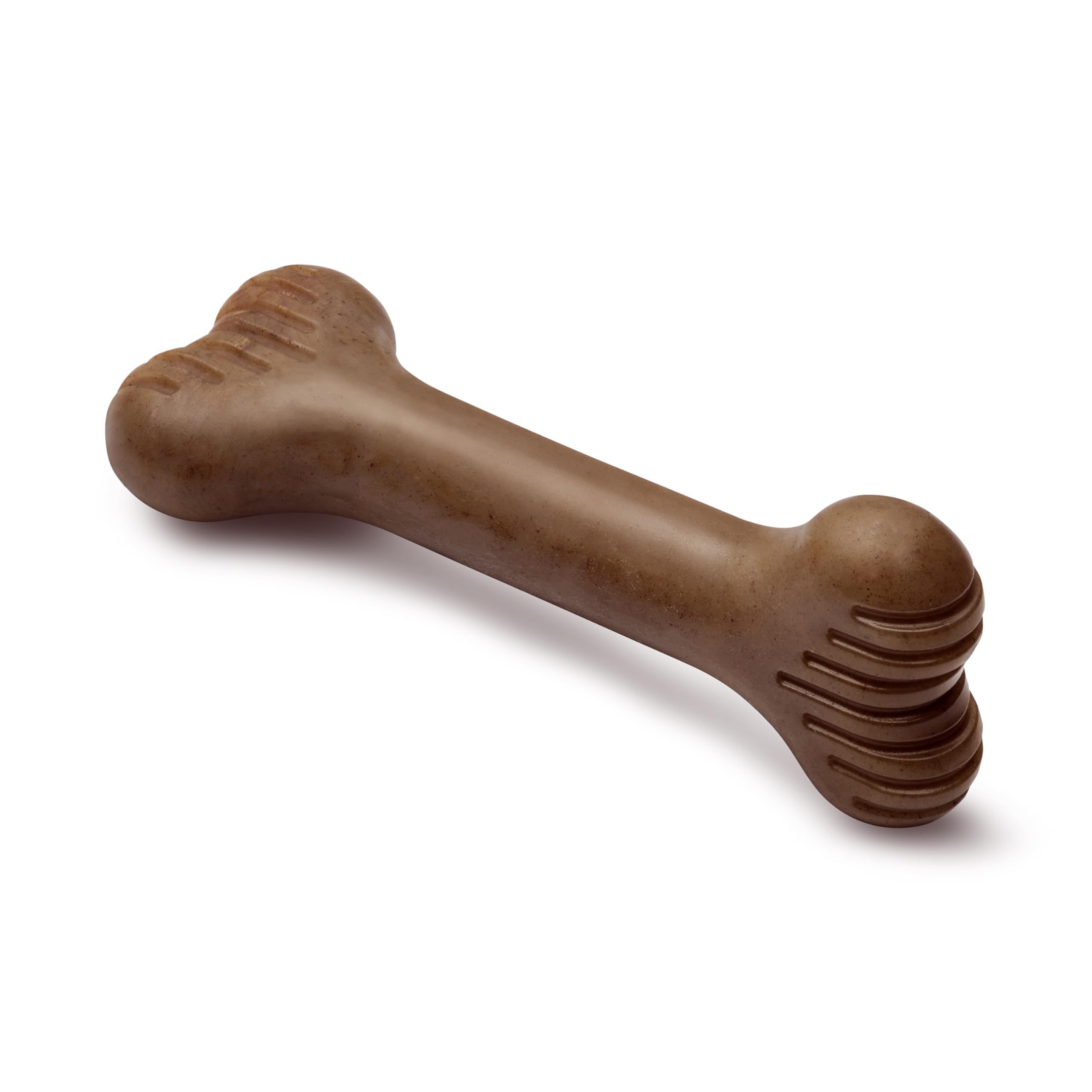 Benebone Bone Dog Chew Toy for Aggressive Chewers, Real Bacon, Medium