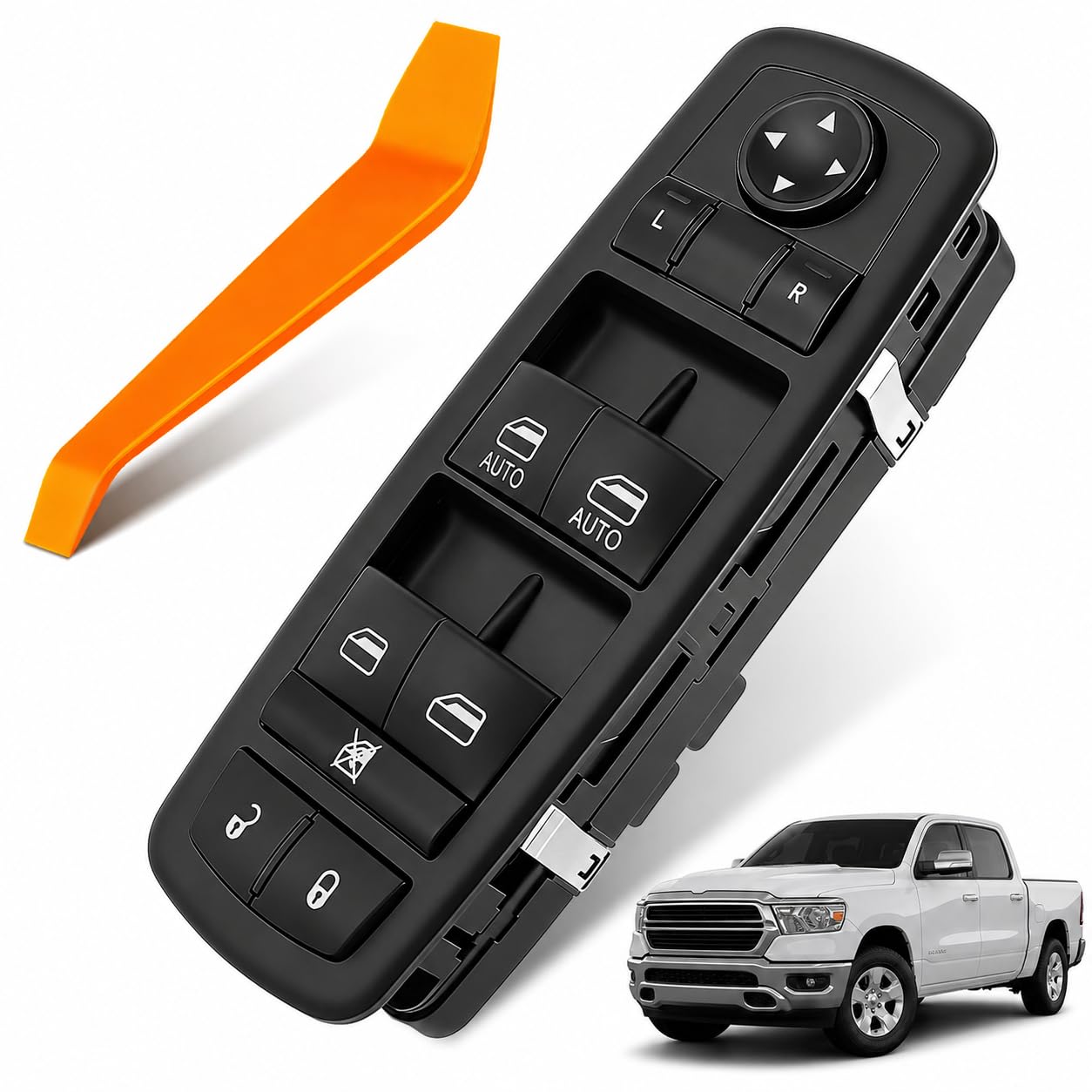 68139805AB Power Window Switch for 2016-2022 Ram 1500 2500 3500