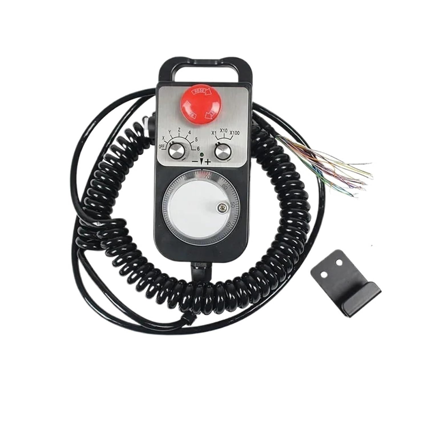 100PPR 4 Axis 6 Axis CNC Handwheel MPG Pendant with Emergency Stop Manual Pulse Generator for CNC Router Engraving Milling Lathe