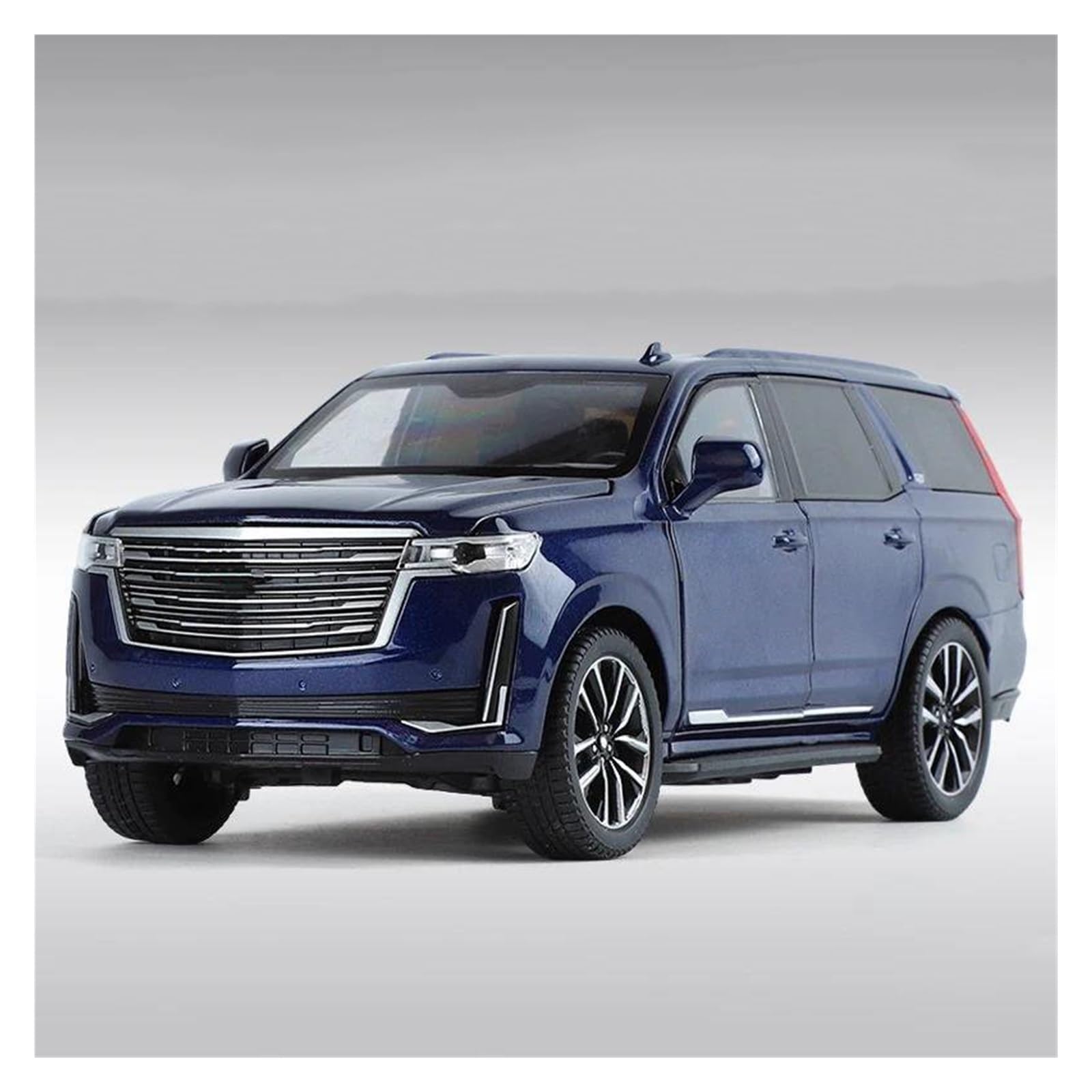 Audsni Blue Die-Cast Diecast Car Model For Cadillac For Escalade Suv Diecast Model Car