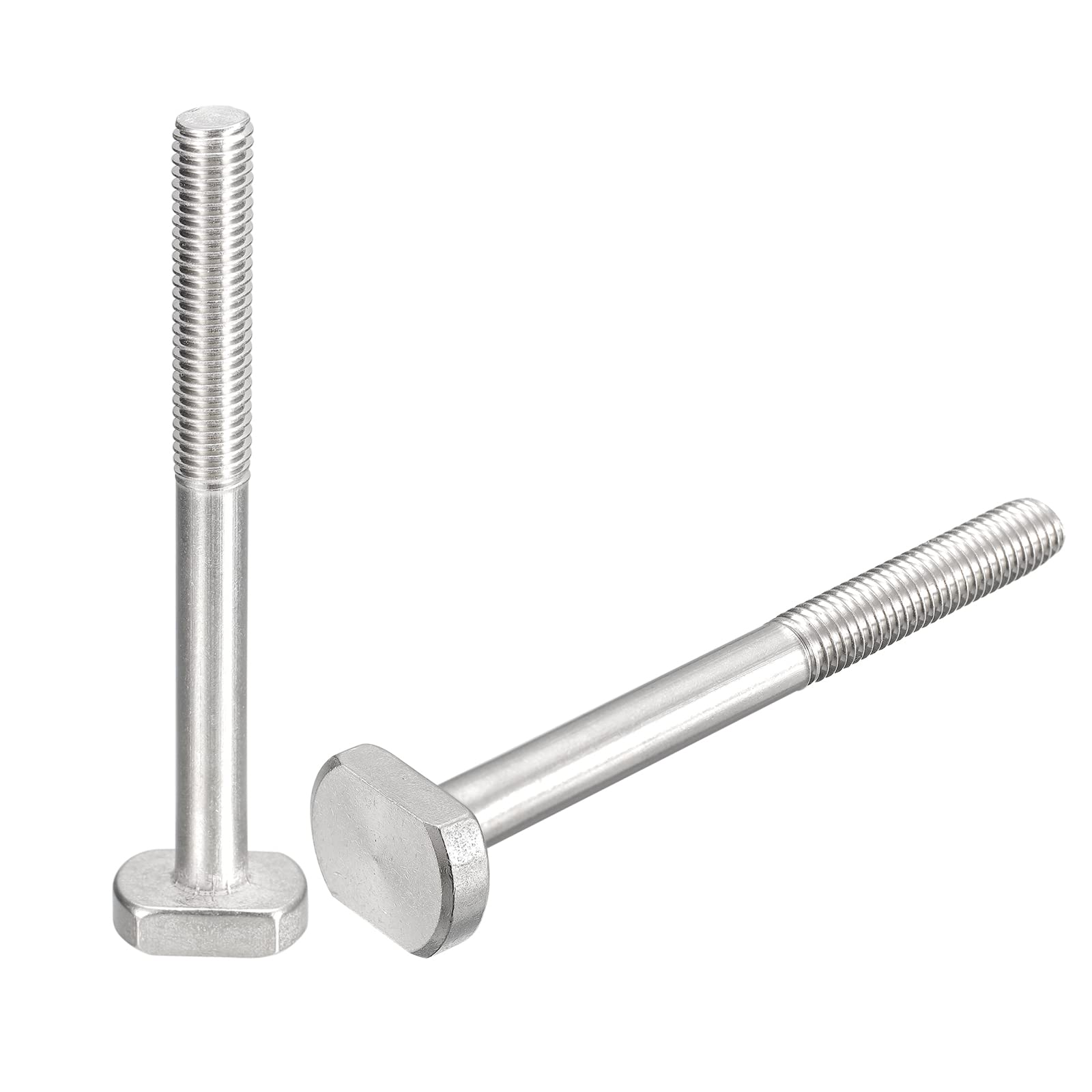 sourcing map T-Nut-Schrauben, 2 Stück, M10 x 100 mm, T-Nut-Drop-in 