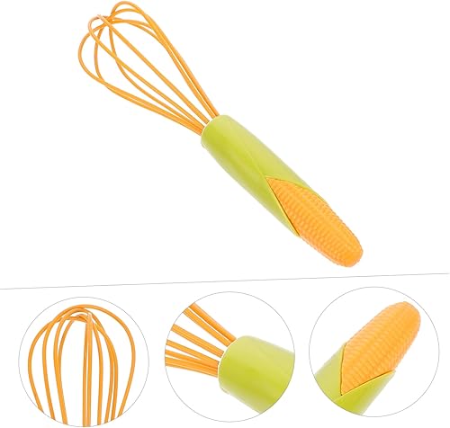 Miniatura 4 de DOITOOL Batidor de mano batidora de mano Juego de 2 batidor de huevos manual de 10 batidor de huevos largo de silicona para mezclar hornear y cocinar