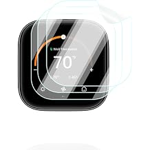 Screen Protector for Aqara Smart Thermostat Hub W200, High-definition Scratch Resistant Nanofilm Film,HD Clear,Bubble Free with Easy Installation Kit,3 Pack