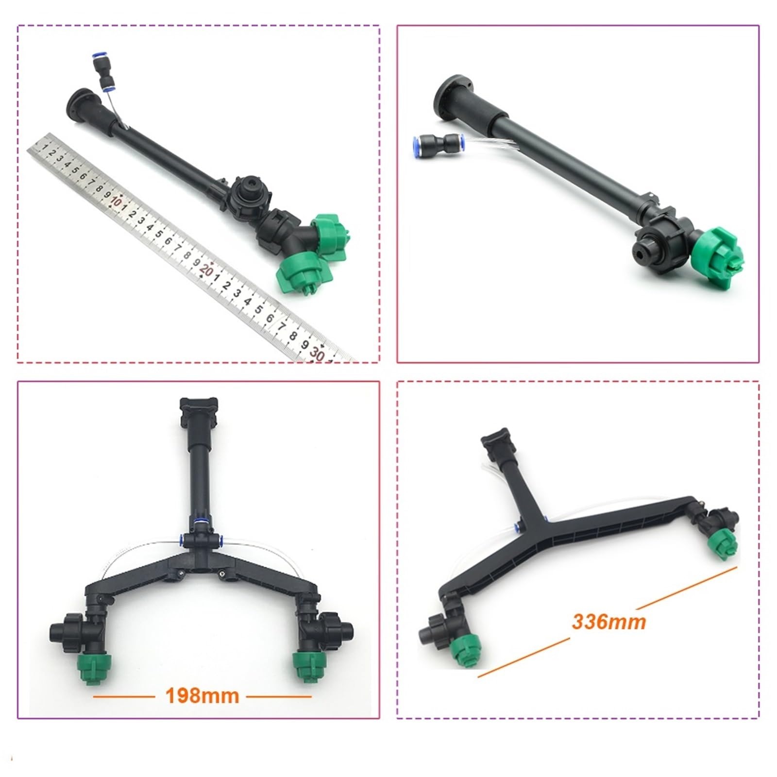 Compatible avec La Tige D'extension À Double Buse De Type Y for Drone EFT