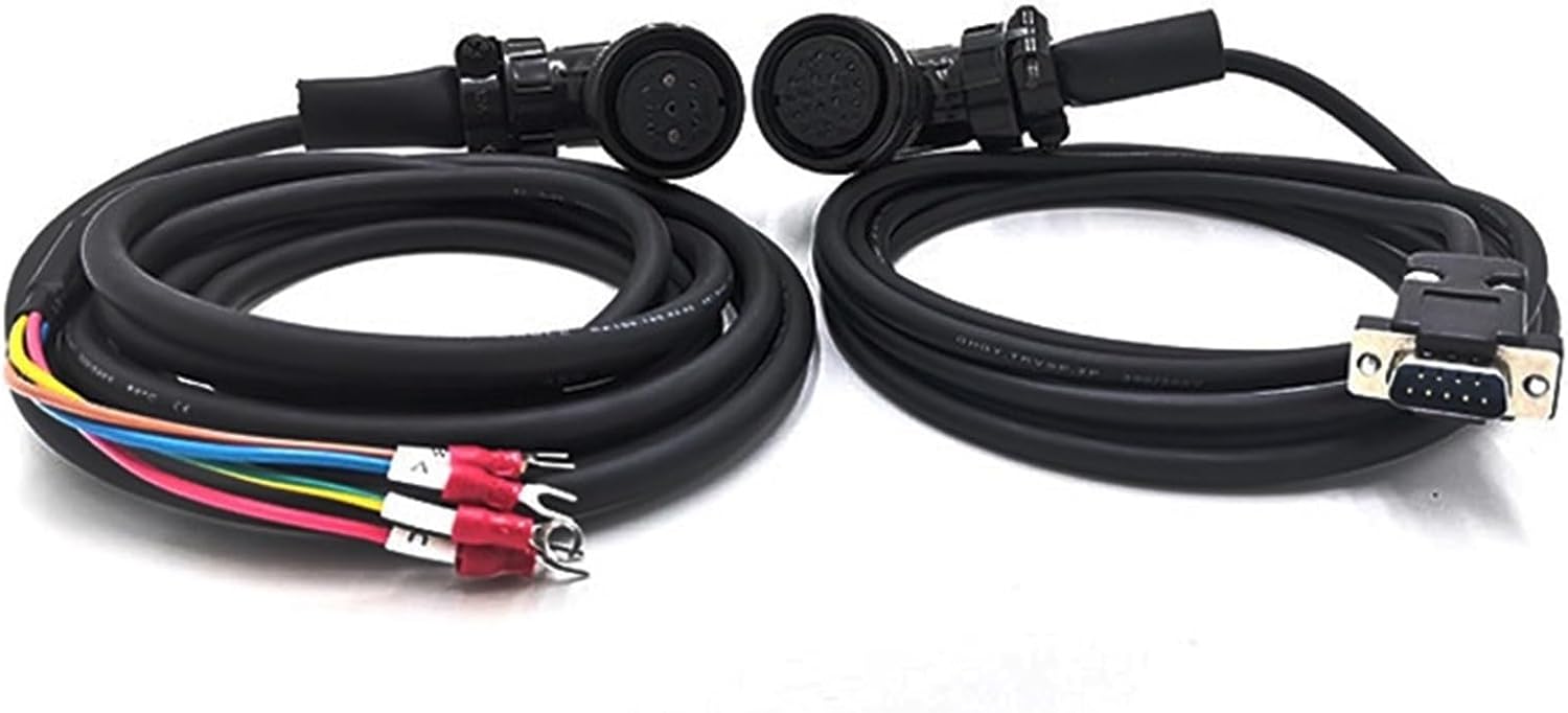 High Power Servo Motor Encoder Cable Power Cable B2 A2 AB A3 B3 Serial ASD-A2CAEN1003(B2 Power Cable,8M)