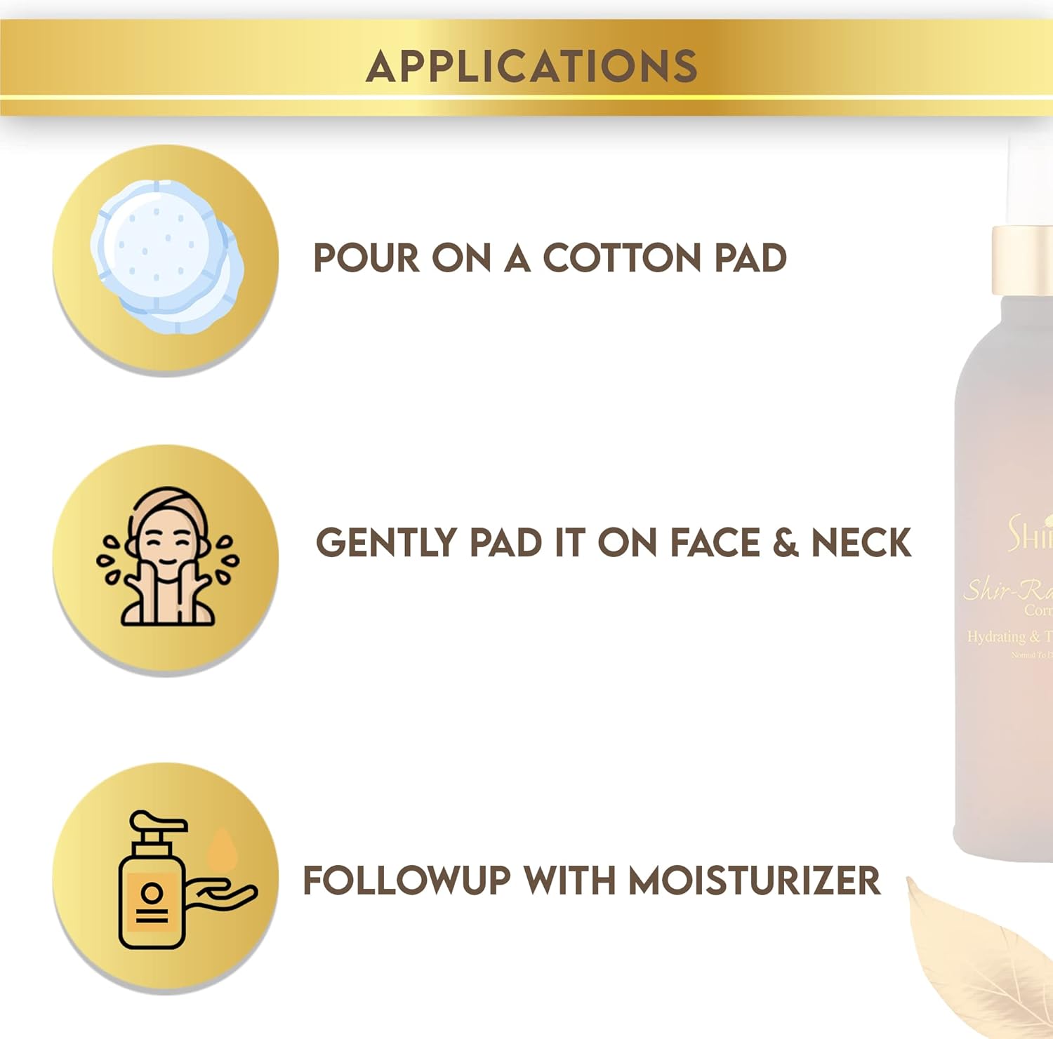 Shira Shir-Radiance Corrective RX Hydrating and Toning Mist - Hydrating Facial Spray 100% Vegan & Cruelty Free -Refreshing Skin Formula Maintains Optimal pH Level for All Skin Type (200 ml) - Image 3