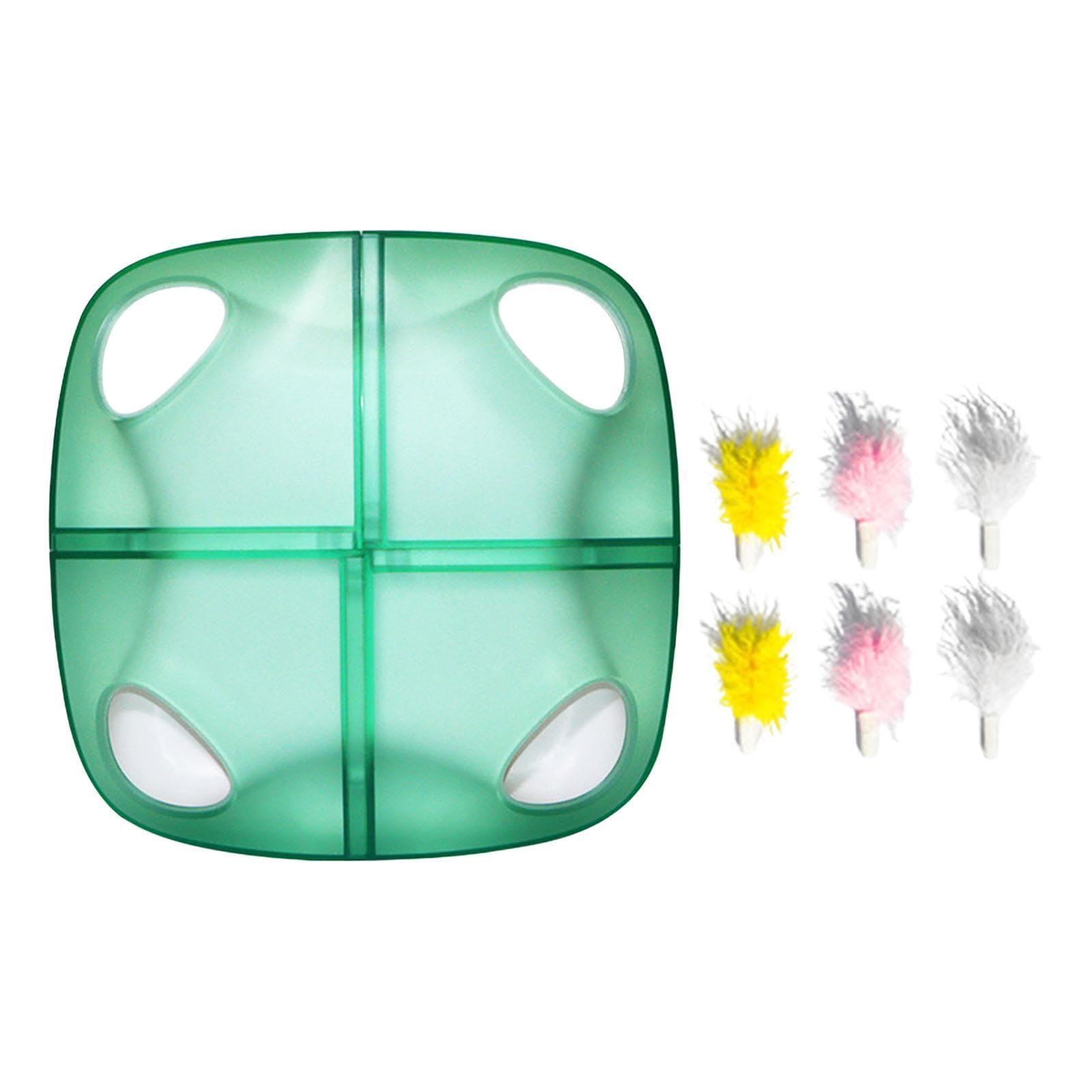 Juguete Electrónico Interactivo para Gatos, con Sensores, Divertido Mueble Protector, Regalos para Mascotas, Juguete para Gatitos, reemplazo Verde