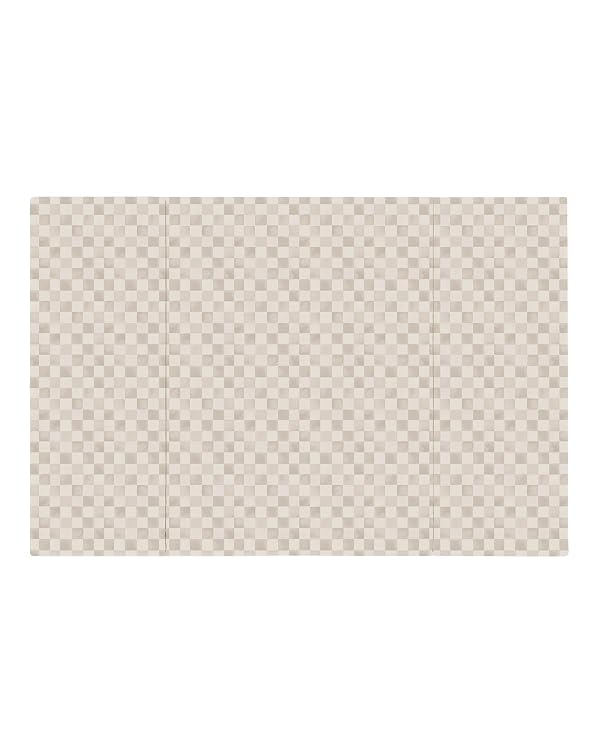 House of Noa Tumbling Play Mat for Floor – Foldable Foam Playmat, Non-Toxic Wipeable Mat | Checker Almond | 5' x 7.5' by House of Noa - Used condition - US$324.80