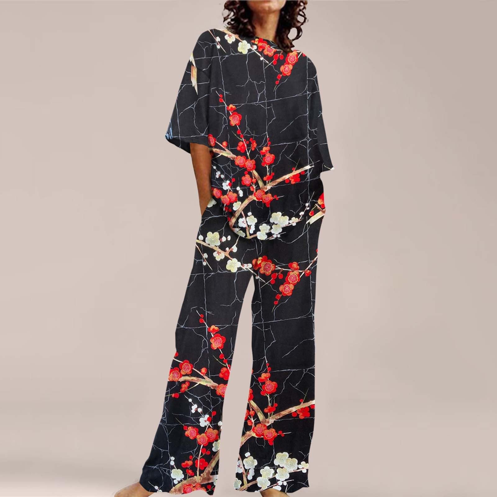 Peignoir De Bain Femme Eponge Capuche Micro Fibre,Short Pyjama Femme Lot | Ajustable Tshirt Ensemble De Pyjama Vêtement D'Intérieur Pantalon Chemise De Nuit Vêtement D'Intérieur Sweatpant