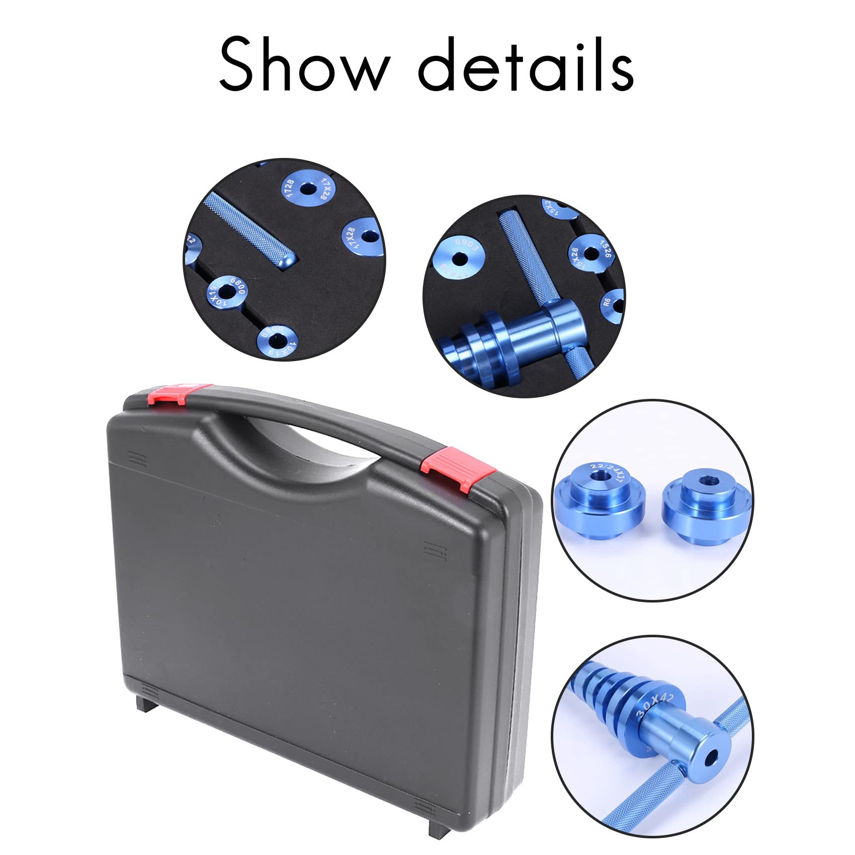 Ticarus Kit Outils Roulement Cycle - Montage Moyeu Vélo BB30 BB86 BB92