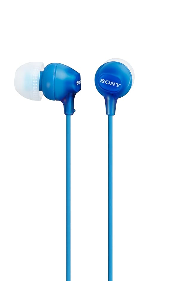 Sony MDREX15LP In-Ear Earbud Headphones, Blue by Sony - Used condition - US$8.63