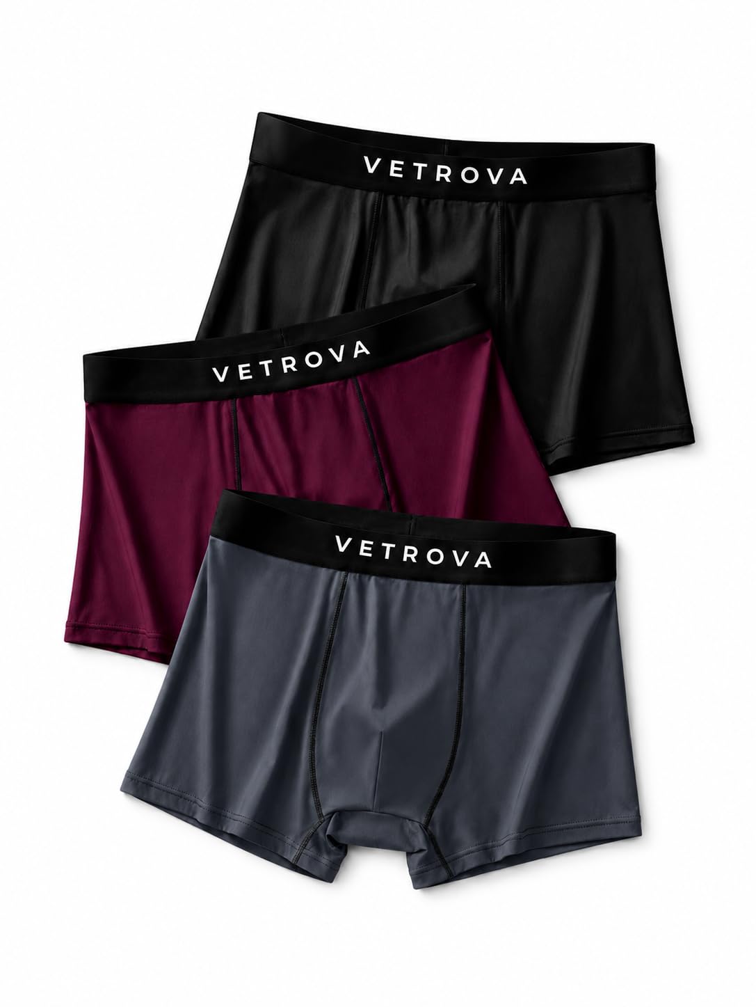 vetrova Men’s Boxer Briefs Pack of 3 | Soft Stretch Breathable Trunk Underwear for Men | Comfortable Innerwear with Elastic Waistband(mlticolor)-picture-39