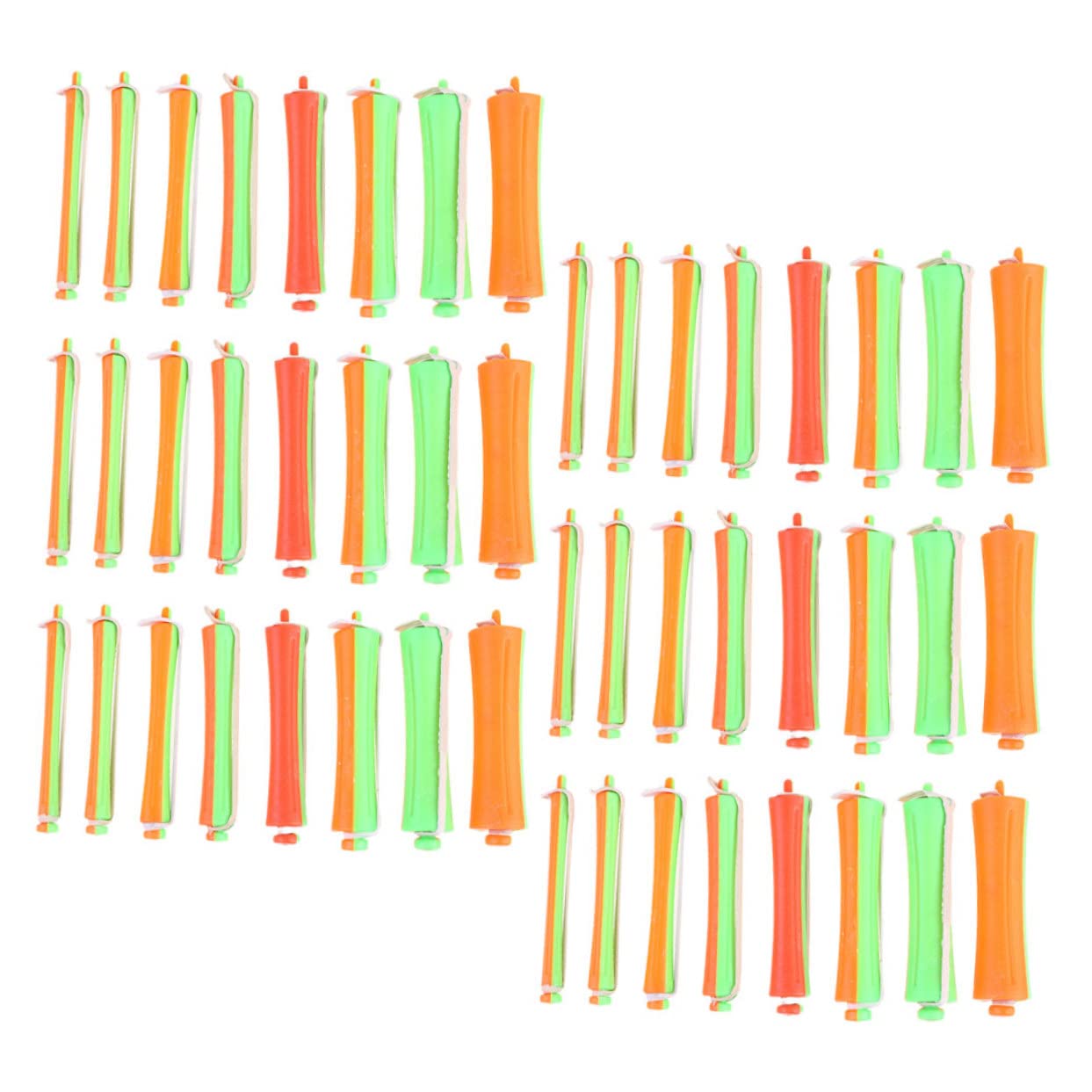 SHERCHPRY 8Set Hair Curlers Perm Rods for Long Hair No Heat Curling Tool Durable Curling Rods for Home Salon Use present for Women