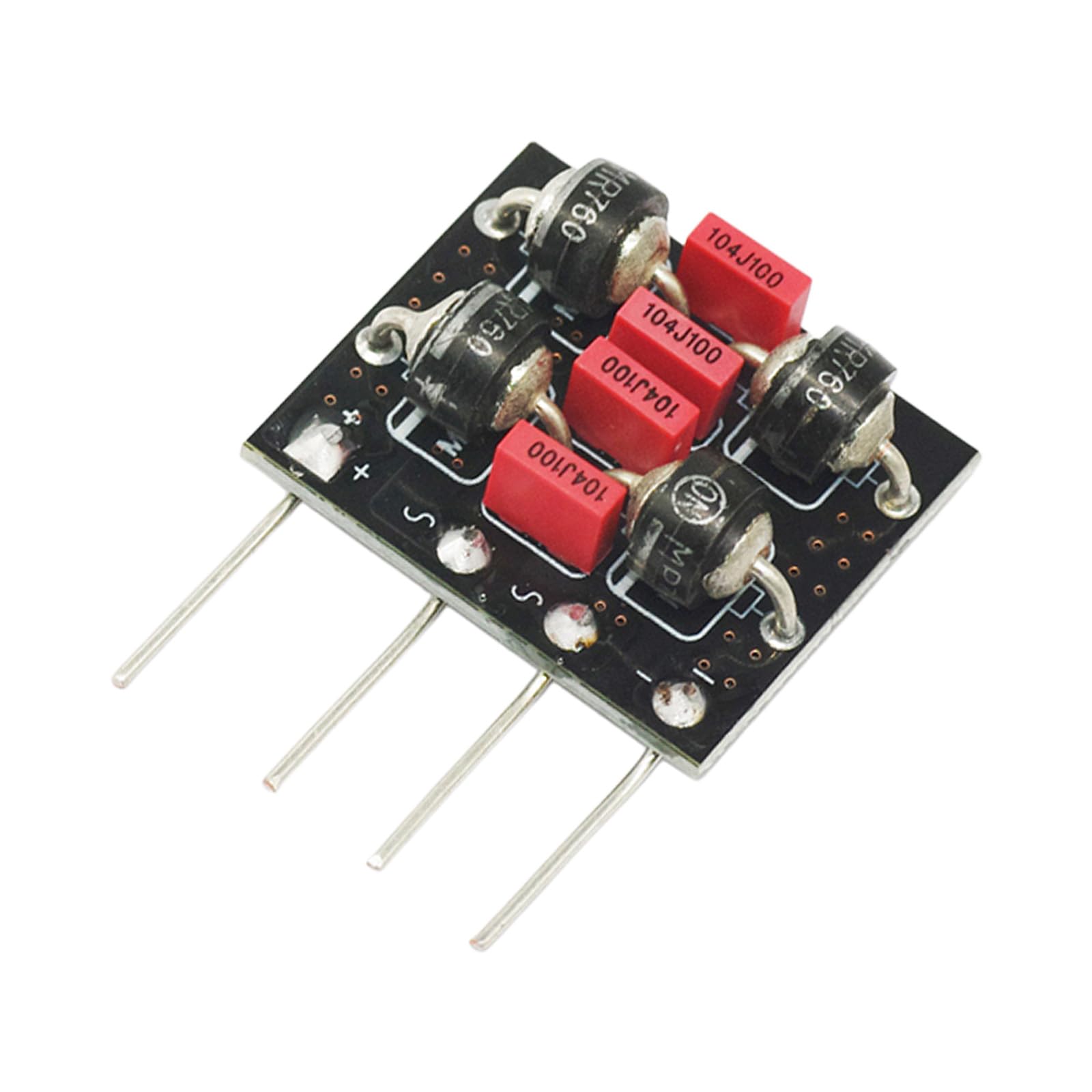 Powerful Bridge Rectifier with Parallel Capacitors 600V Rating 55C to 150C Ranges Stack Bridge Rectifiers 12A High Speed Rectifier