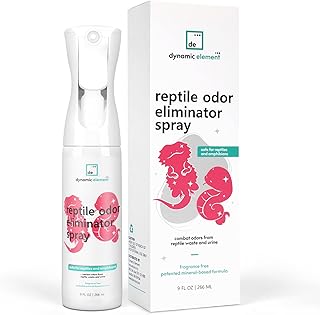 Dynamic Element - Geruchsentferner für Terrarien - Ohne Duftstoffe, mineralische Formel, ideal für Bartagamen, Schildkröten und Geckos - 266 ml product image