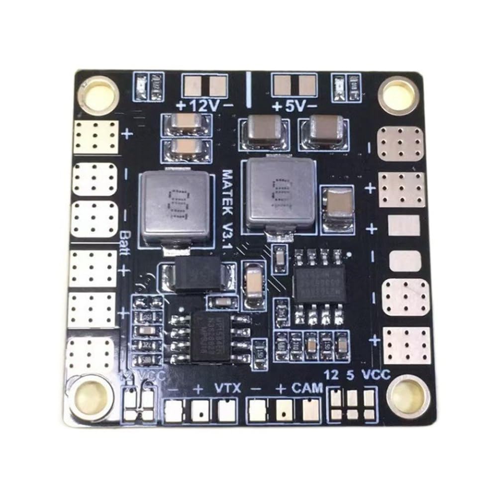 Aboiled Mini Power Hub Power Distribution Board Pdb With Dual Bec 5V/ 12V For Fpv Diy Rc Racing Drone Multicopter Quadcopter
