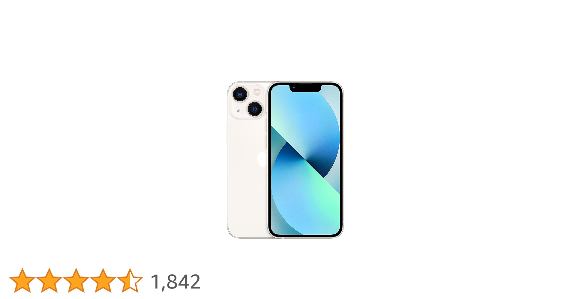 か*ん様 Apple iPhone 13 mini Starlight 256G Apple iPhone 13 Mini (256GB) - Starlight : Amazon.in