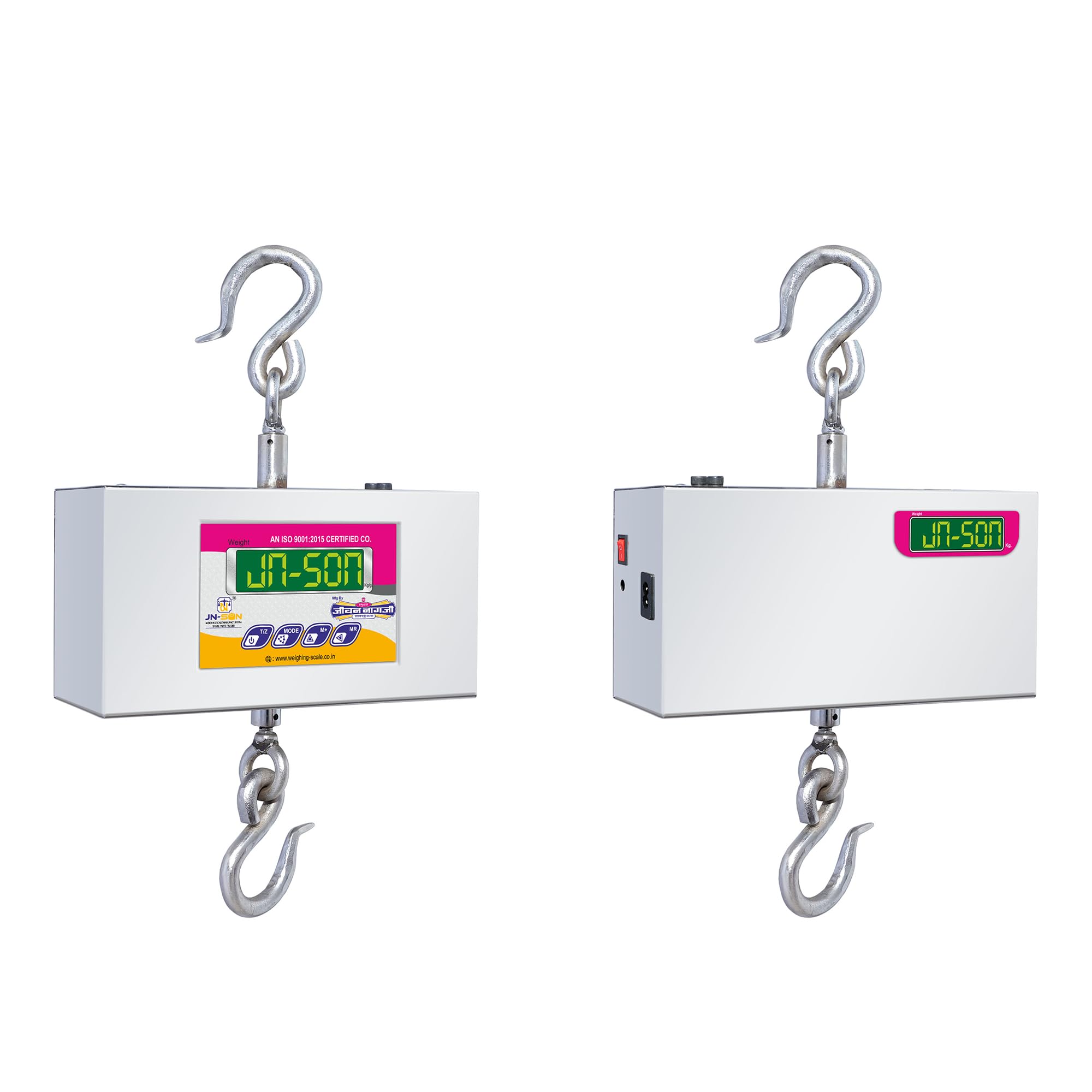 JN-SON SS Hanging Scale 100/200KG - Portable Electronic Weighing Crane Scale-picture-49