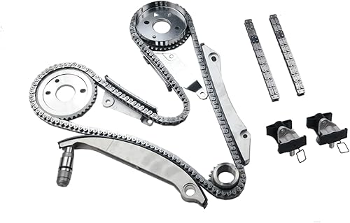 Kit de cadena de distribución compatible con tensor 02-04 para Dodge Intrepid, 05-07 para Dodge Charger, 03-05 para Dodge Stratus, 05-07 para Dodge