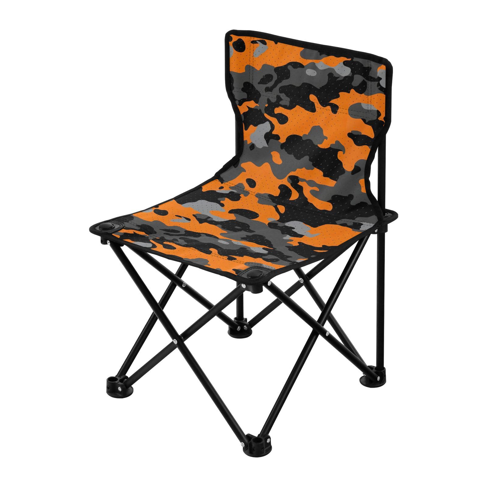 Amazon.com: J JOYSAY Orange Black Camouflage Portable Camping