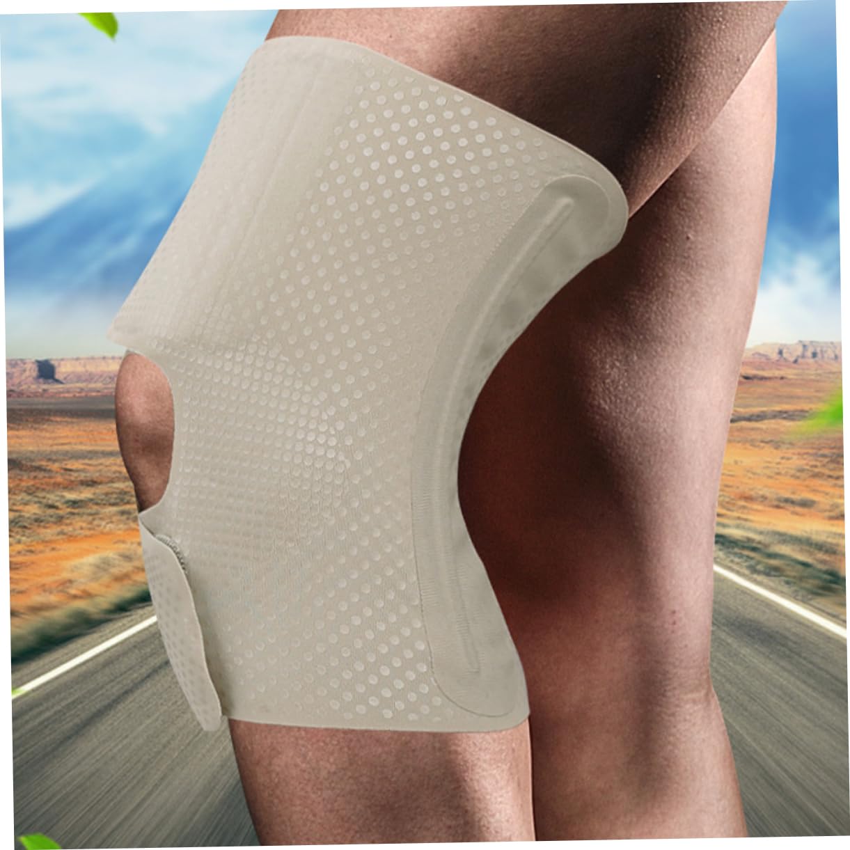 NOLITOY Sports Knee Brace for Women Compression Leg Sleeve Pads Elastic Knee Support for Volleyball Dance Yoga