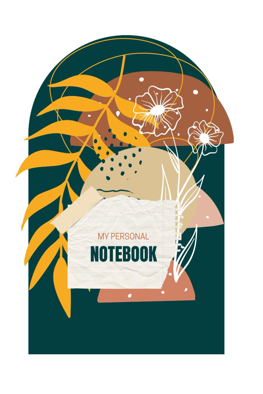 Whimsical Boho Vibes- Inspired Trendy Teen Dotted Grid Notebook Gift: Vibrant Boho Lifestyle Vibes Notepad