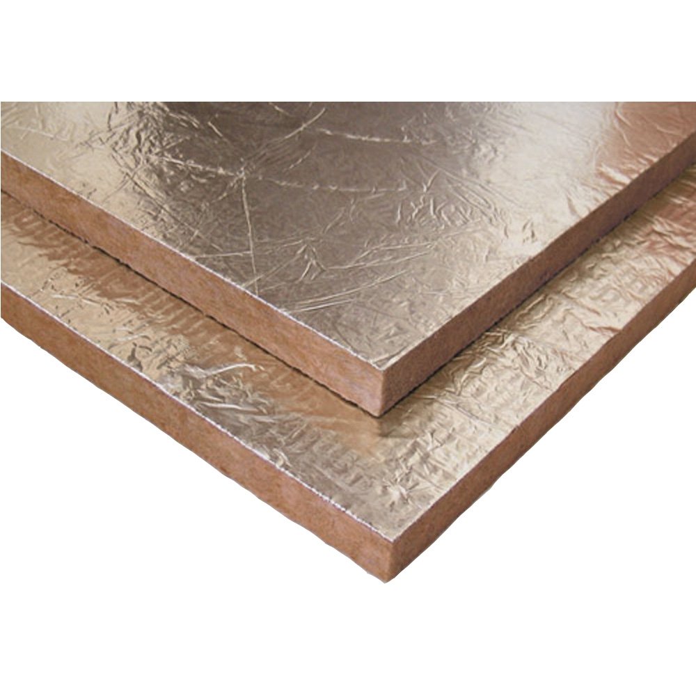 Sainter® Caja de 10 Placas Lana de Roca, Especial para el aislamiento Chimeneas, gran densidad 100kg/m³. Marca líder en el sector.