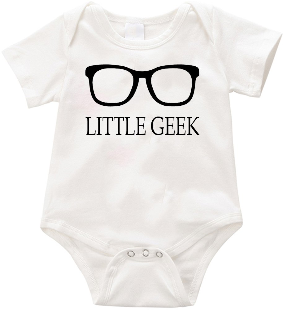 Anicelook Little Geek- Infant Romper Creeper