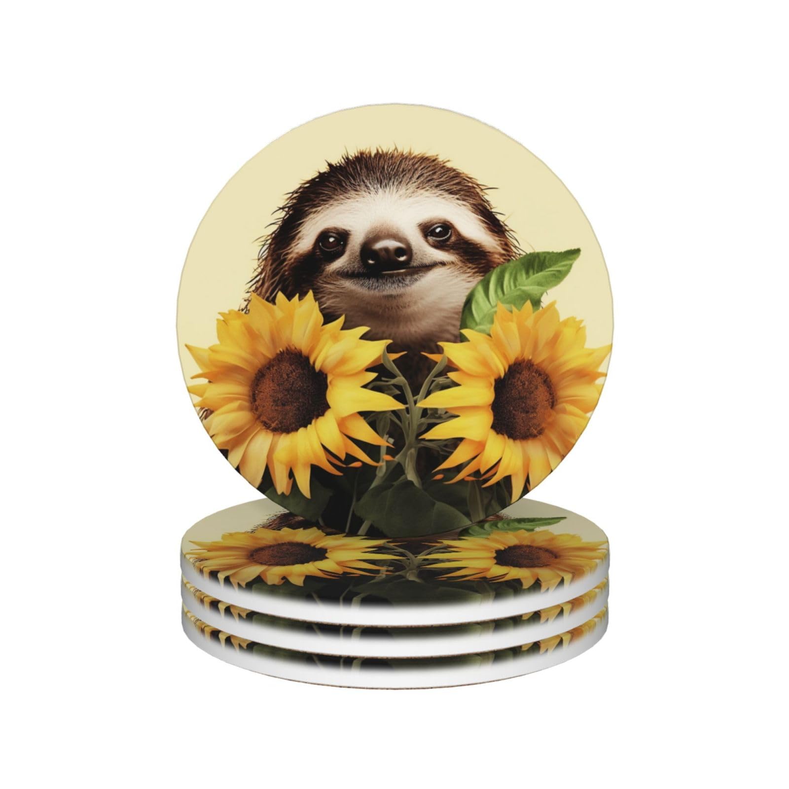 Dessous de verre décoration d'intérieur set de 4 idéal cadeau