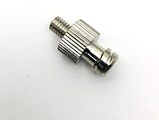 Metal Syringe Fitting Luer Lock Female to UNF 10-32 Male (2 Units)