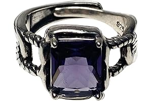 Antique Silver Ring: Modern Design Sterling Silver Band