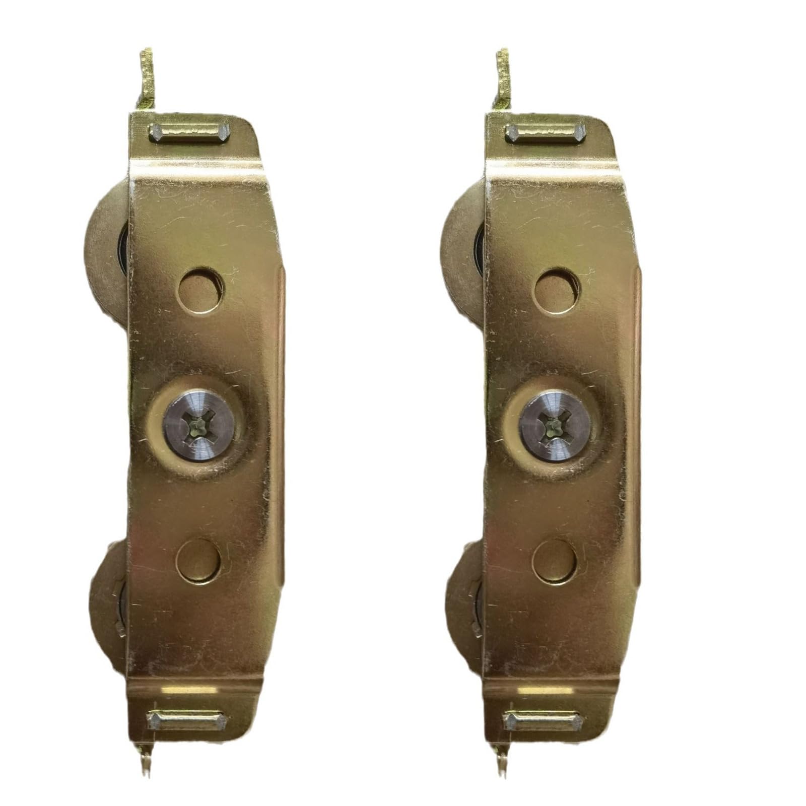 1/2 / 3pcs Metal Sliding Door Tandems Rollers Aluminum Alloy Window Door Pulley Rollers Adjustable Hardware Sliding Glass
