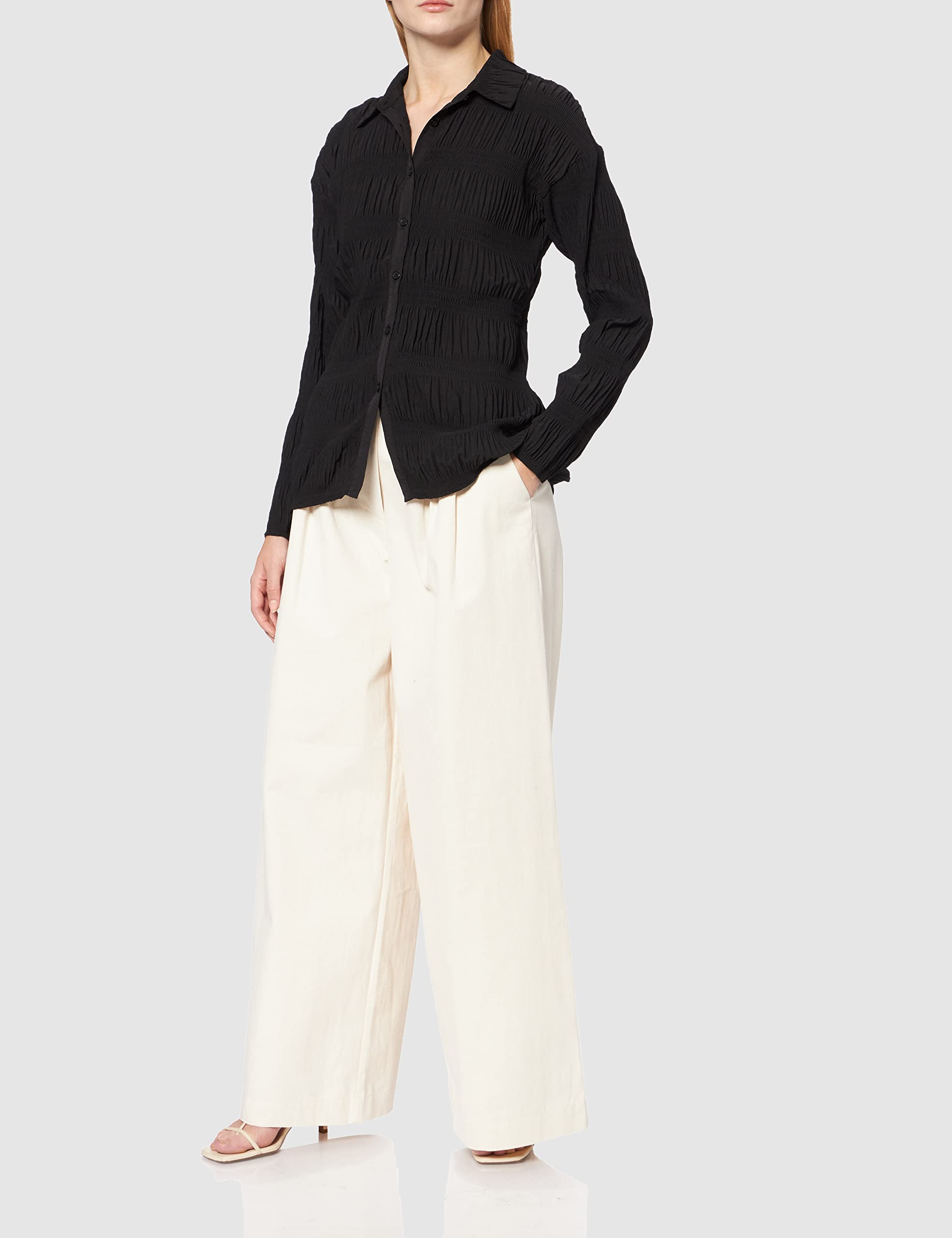 NA-KD Koszula Kobiety Light Pleated Shirt