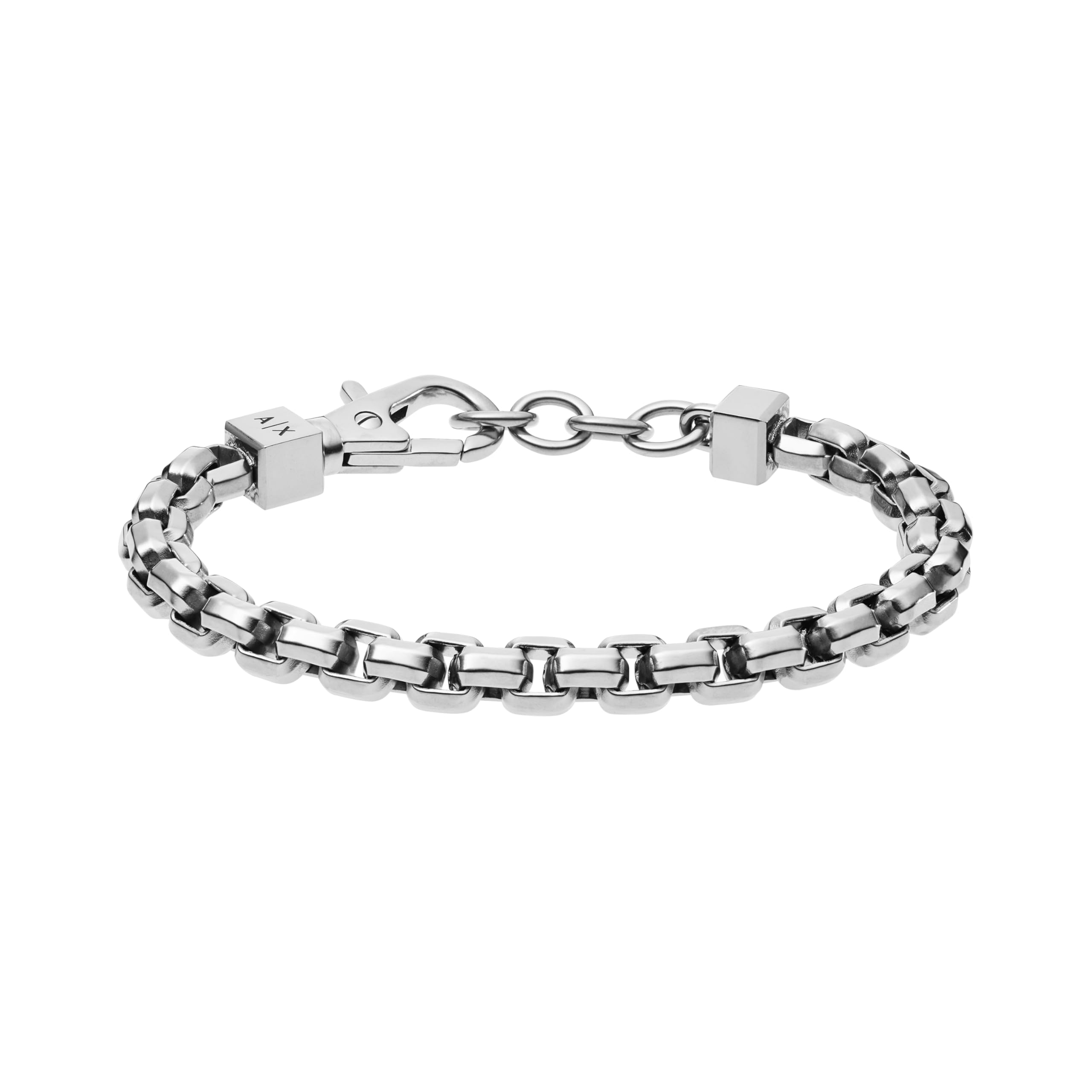 A|X Armani Exchange Stainless Steel Chain Bracelet for Men