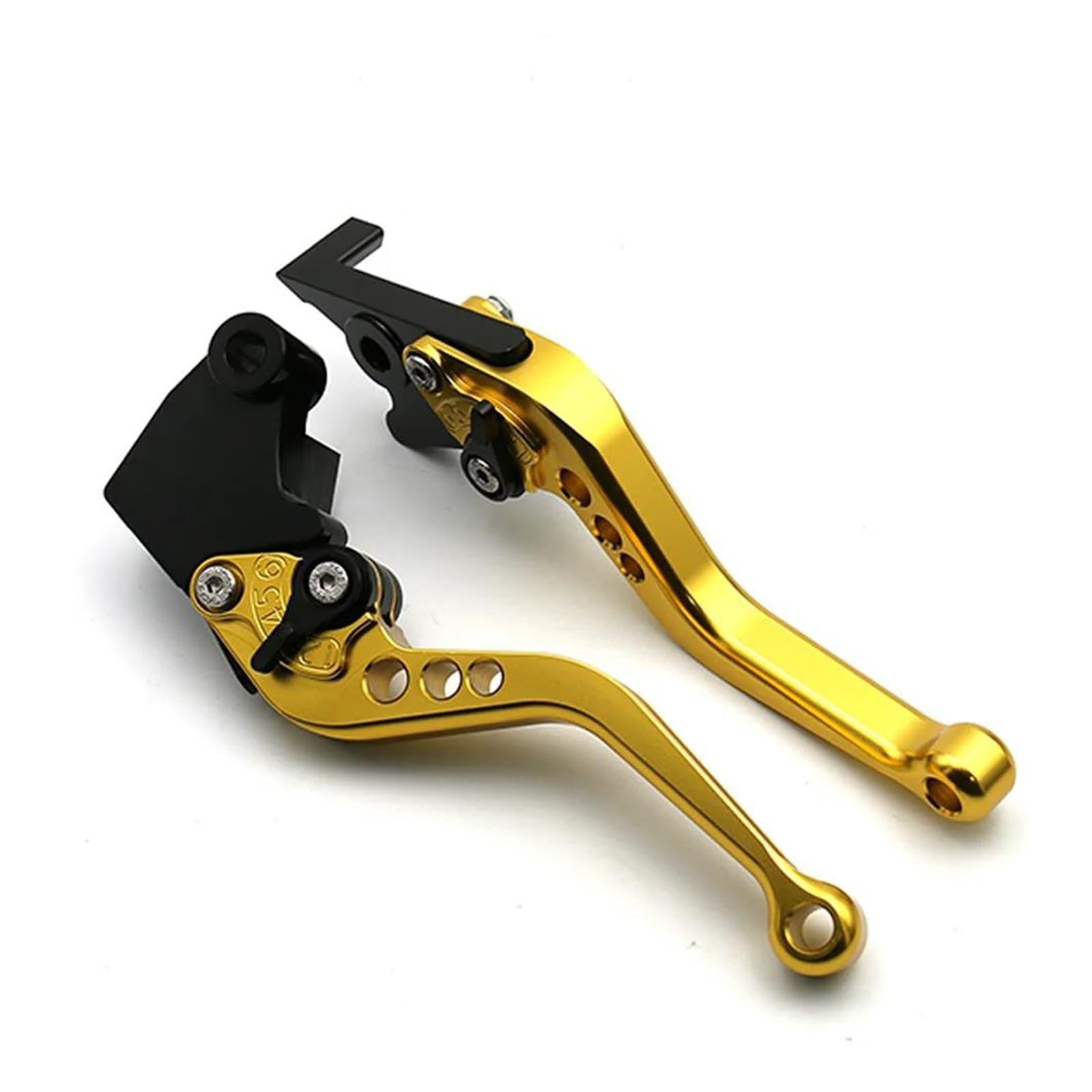 Motorcycle Brake Clutch Levers For B&MW R1250GS For Adventure 2019-2022 R1200GS LC ADV 2013-2018 R 1250 GS R1250 R1200 Motorcycle Short/Long Brake Clutch Levers Motorcycle Brake Clutch(Short Gold)