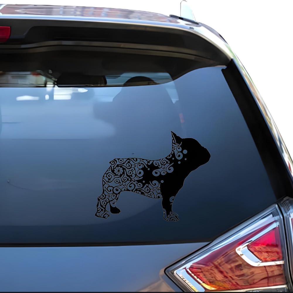 Pitbull - Adesivo per cani, effetto 3D, impermeabile, riflettente, per auto, paraurti, finestre, frigorifero, laptop, decorazione per la casa (15 cm