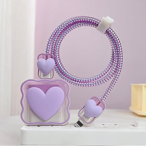 Miniatura 30 de Funda protectora de carga, cable de datos 5 en 1 de 18 W/20 W, diseño único, lindo cargador de dibujos animados 3D, cable compatible con iPhone 16