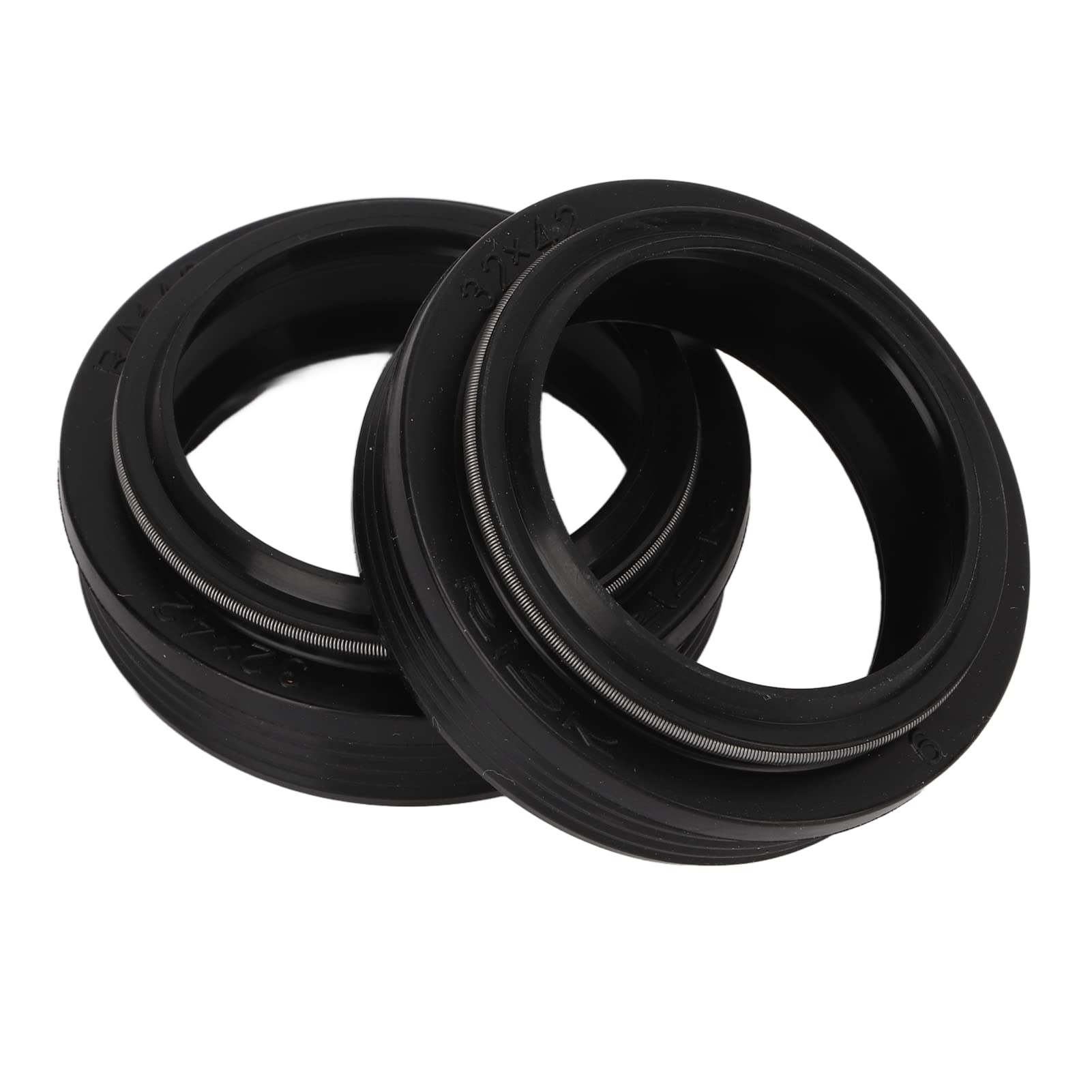 Alomejor Fahrrad-Vordergabel-Staubdichtungs-O-Ring-Kit, 32 Mm Reibungsarmer Staubabstreifer-Kit Haltbarer Schaumstoffring für Federgabel