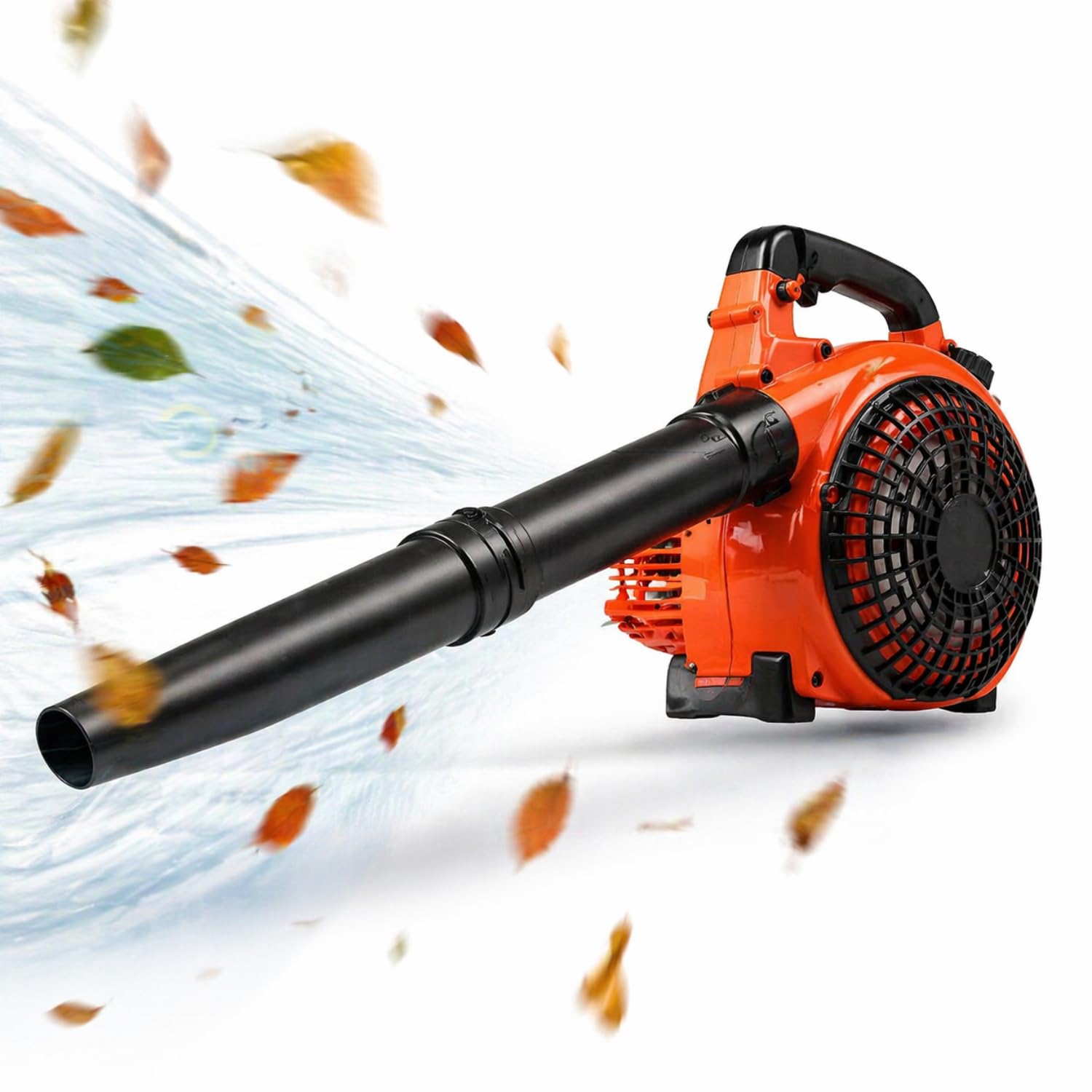 Soffiatore a Scoppio 25CC Motore 2 Tempi 1500W per Giardino