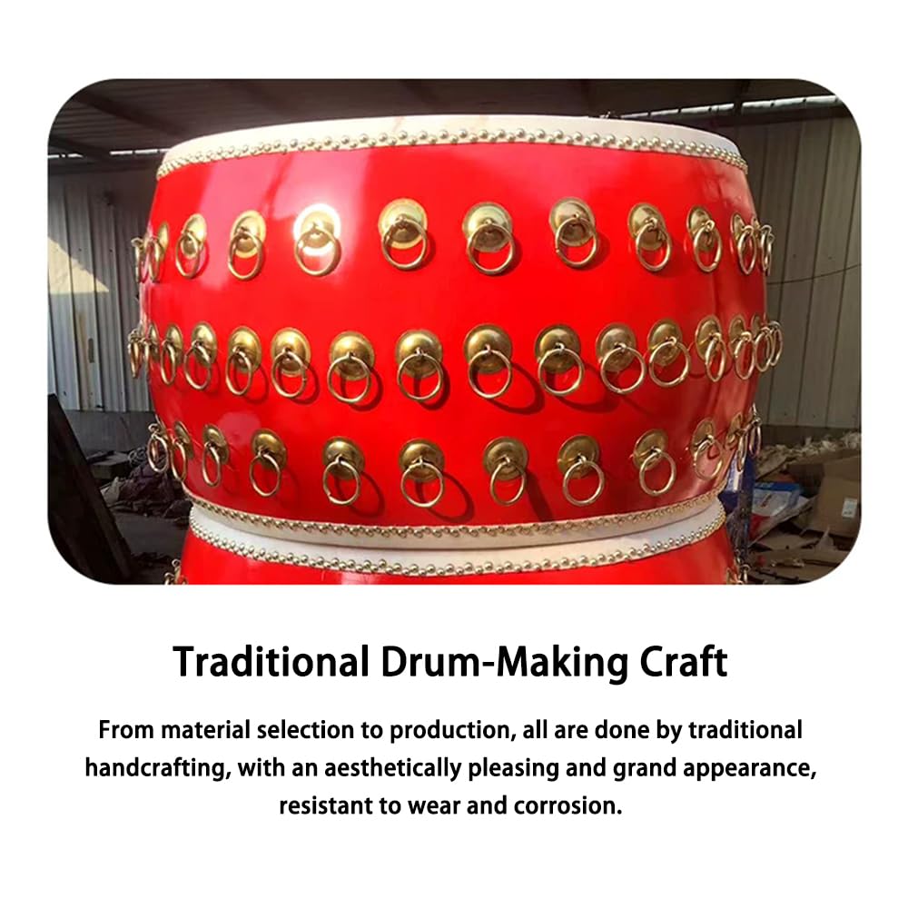Team Building Drumming, uno strumento a percussione per tifosi multi-persona, con un suono forte e chiaro,80 * 20CM