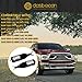 Dasbecan Front Pair Air Bladder Suspension Strut Shock Absorber Compatible with Dodge Ram 1500 2013-2018, Ram1500 Classic 2019-2020, Replace# 4877147AH 4877146AH