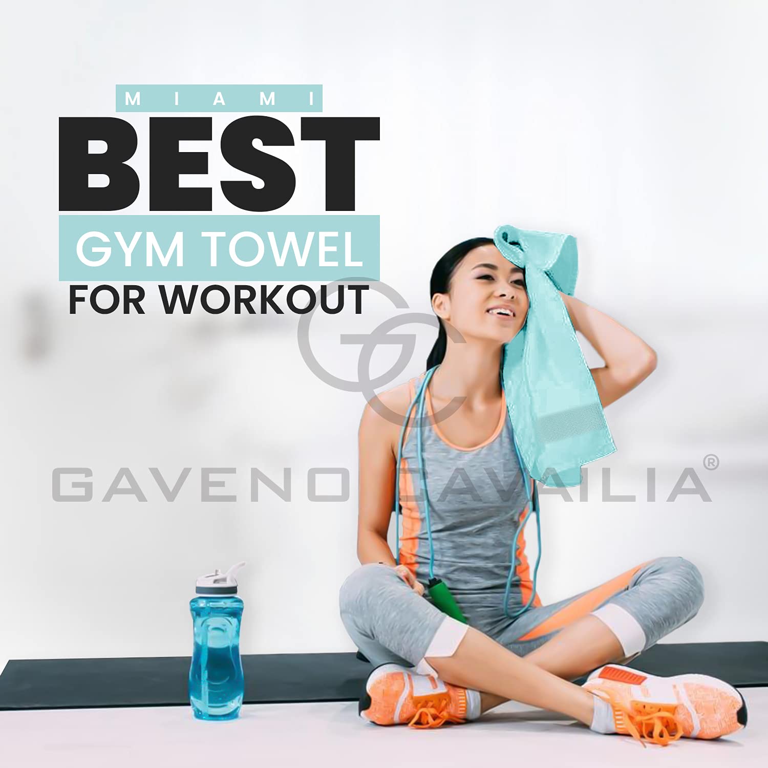 GC GAVENO CAVAILIA Lot de 2 draps de Bain résistants à la décoloration, 700 g/m², de qualité supérieure, Extra absorbants, 100% Coton, égyptien, Turquoise