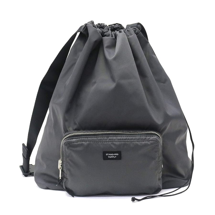 スタンダードサプライ　黒　レザー巾着バッグ 楽天市場】【土日限定 最大52倍】 ノベルティ付 【正規取扱店