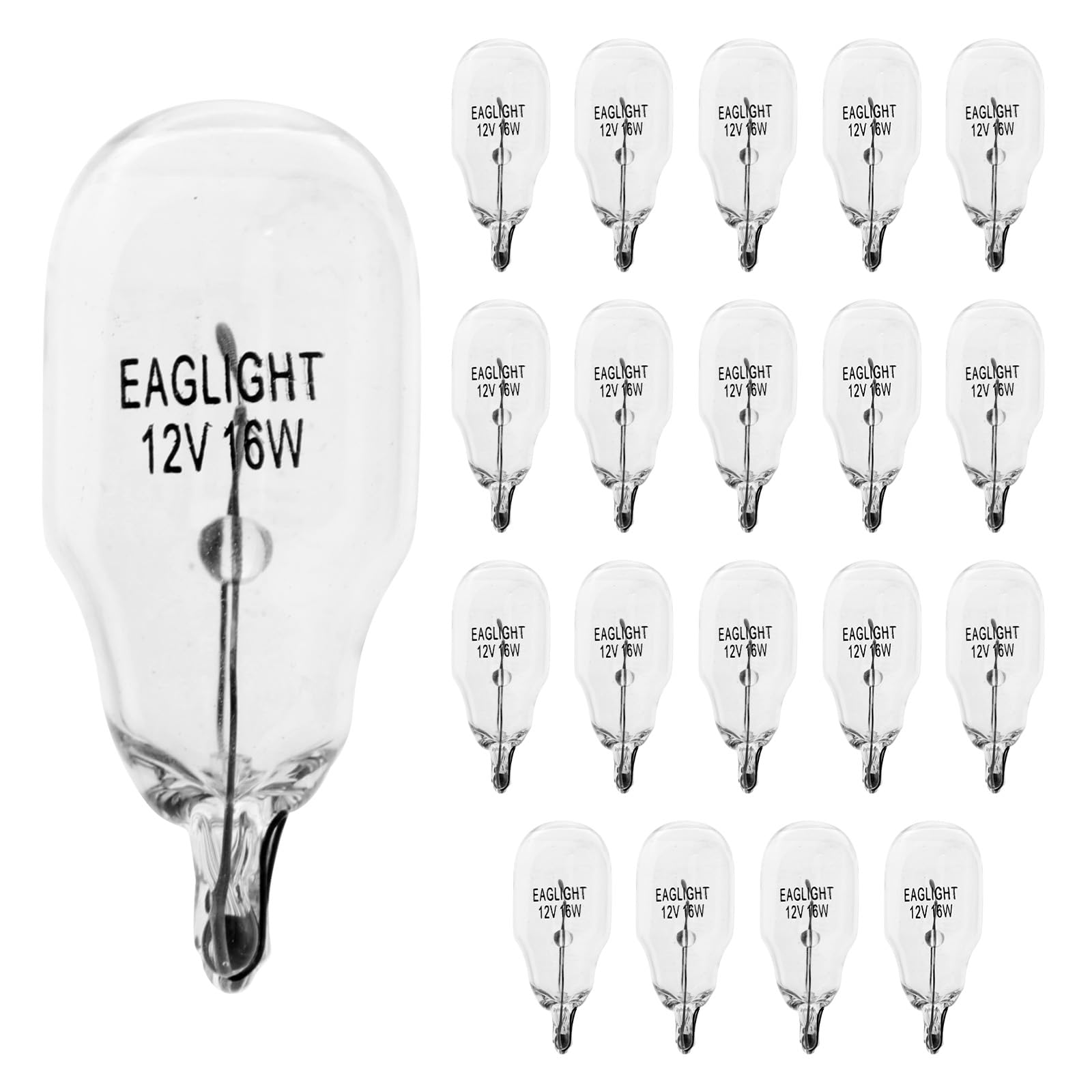 Confezione 921 Lampadine T15 W16W 12V 16W Autovettura Retromarcia Luce Stop Ricambio 904 906 912 916