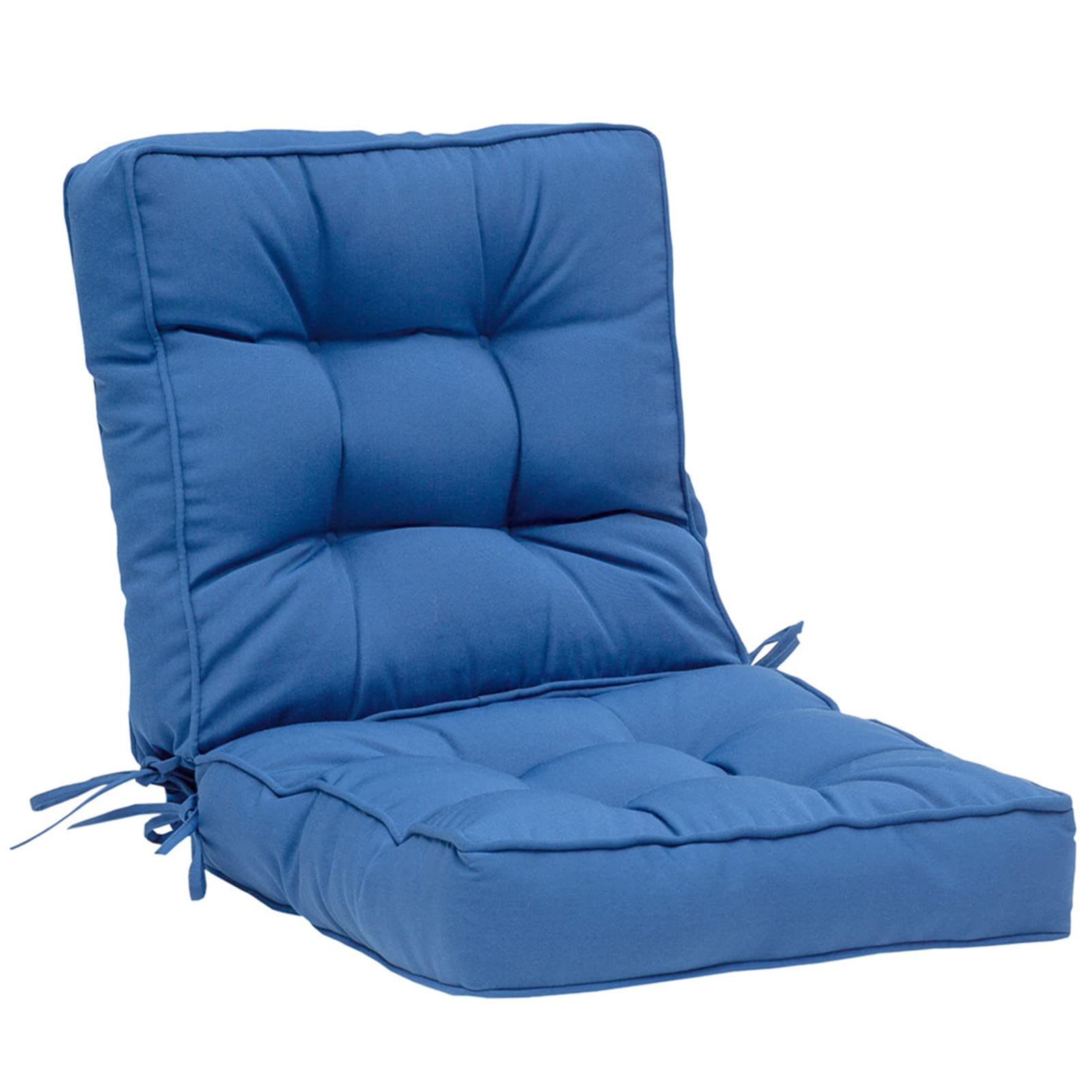 QILLOWAY Indoor/Outdoor Square Seat Patio Cushion,19Inches,Upper and